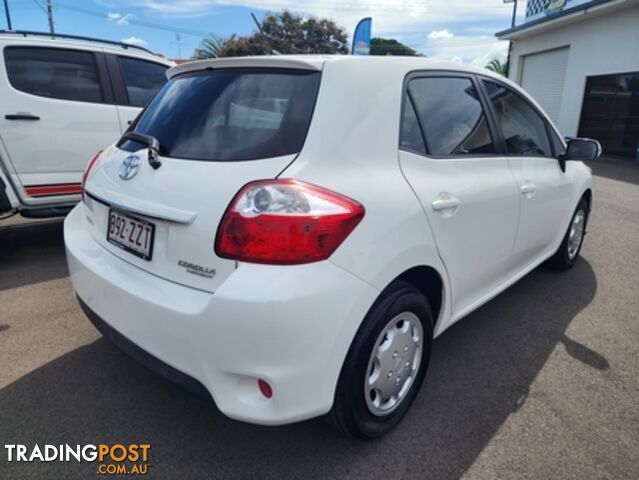 2010  TOYOTA COROLLA Ascent ZRE152R MY10 HATCHBACK