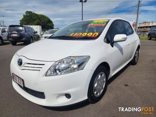 2010  TOYOTA COROLLA Ascent ZRE152R MY10 HATCHBACK