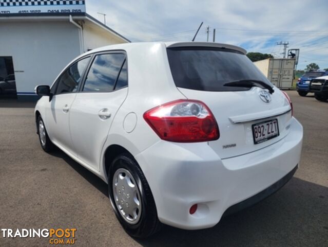 2010  TOYOTA COROLLA Ascent ZRE152R MY10 HATCHBACK