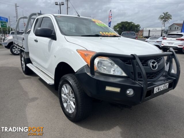 2014  MAZDA BT-50 XT EXTENDED CAB UP0YF1 CAB CHASSIS