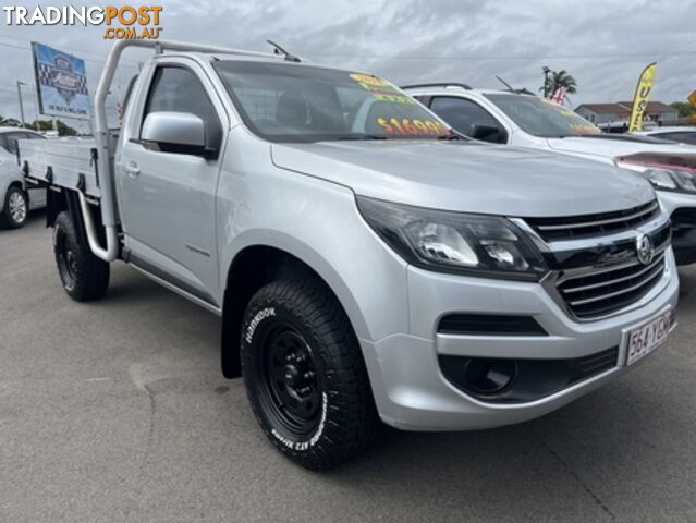 2018  HOLDEN COLORADO LS SINGLE CAB RG MY19 CAB CHASSIS