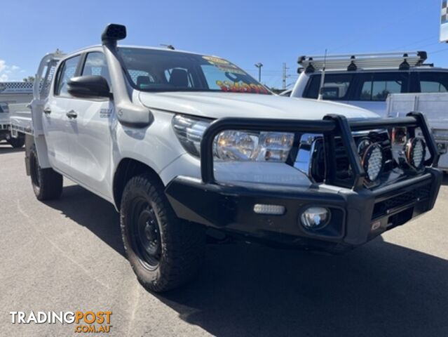 2020 TOYOTA HILUX SR DUAL CAB GUN126R CAB CHASSIS