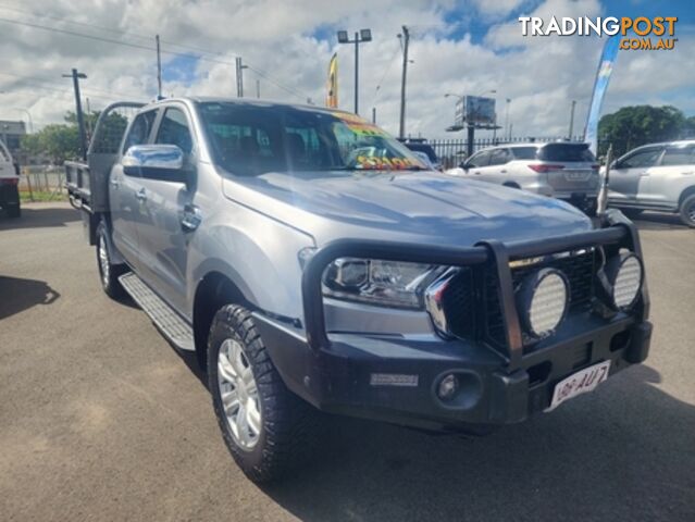 2021 FORD RANGER XLT DUAL CAB PX MKIII MY21.25 CAB CHASSIS