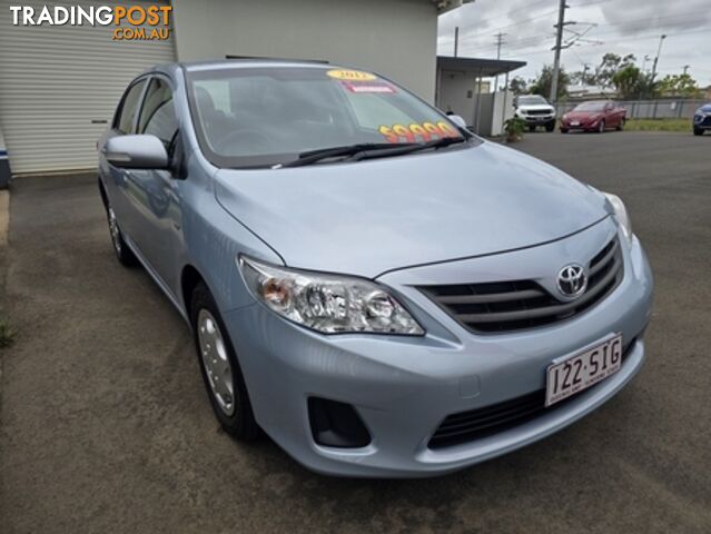 2012 TOYOTA COROLLA ASCENT ZRE152R MY11 SEDAN