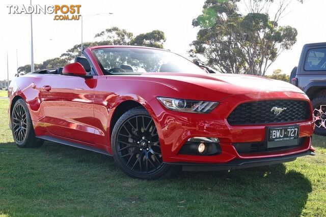 2016 FORD MUSTANG  FM CONVERTIBLE
