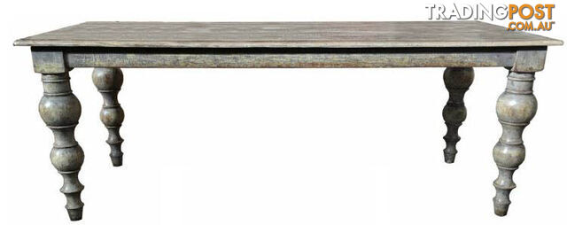MF  Winchester Recycled Oregon Timber Dining Table SKU: SDC27