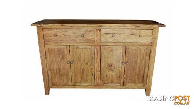 MF Honey Recycled Elm Timber 2 Drawer 4 Door Buffet-140cm SKU: XS148