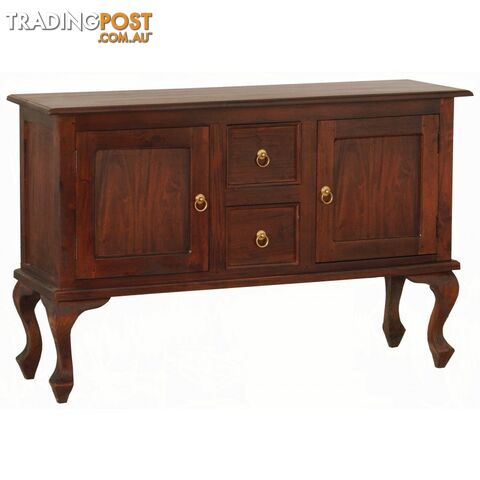 CT Queen Ann Solid Timber 2 Door 2 Drawer Sofa Table SKU: ST 202 QA