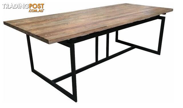MF Torano Metal Framed Dining Table SKU: JA180-JA240
