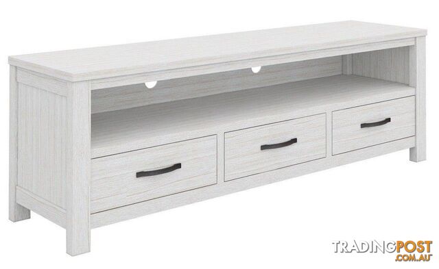 VI Florida Brushed Mountain Ash Entertainment Unit with 3 Drawers and 1 Niche SKU: V-FLOR-011