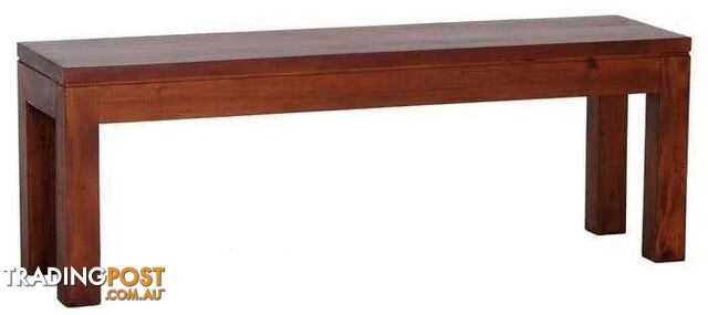 CT Tilda Solid Mahogany Timber Dining Bench (Medium) SKU: BE 128 35 RPN