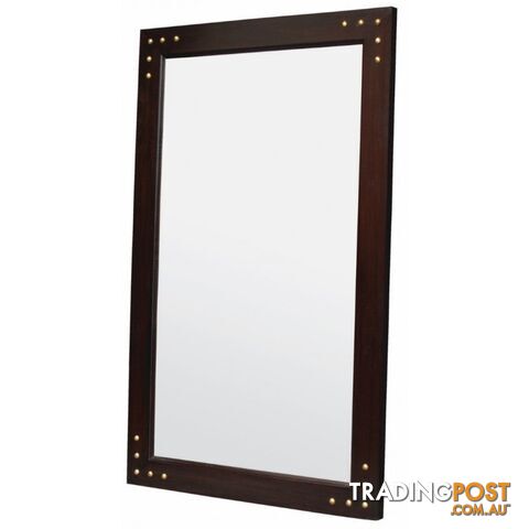 CT Wooden Frame Mirror with Stud 160x100 SKU: MR 160 100 STUD