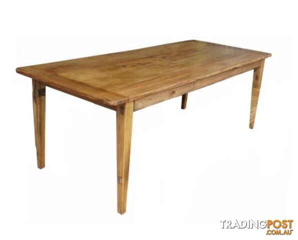 MF Honey Recycled Elm Timber Dining Table SKU: XS150/180/220