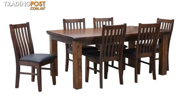 MD Pontoise Solid Timber Dining Table SKU: MD7065-66