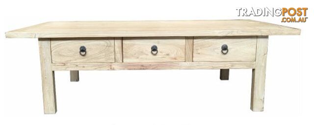 MF Solid Timber 6-Drawer Coffee Table SKU: M12