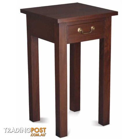 CT Midnight Noir Solid Timber 1 Drawer Sofa Table SKU: ST 001 KL