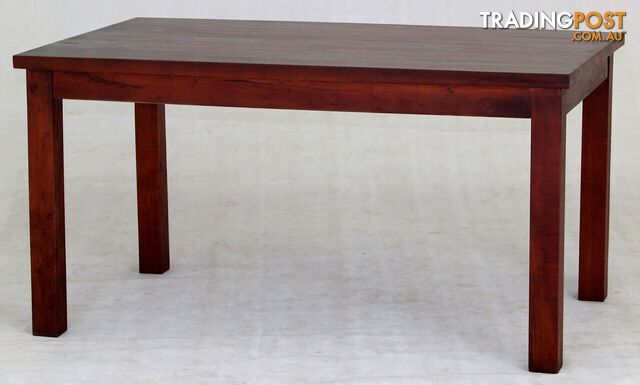 CT Amsterdam Solid Mahogany Timber Dining Table SKU: DT 150 90 TA