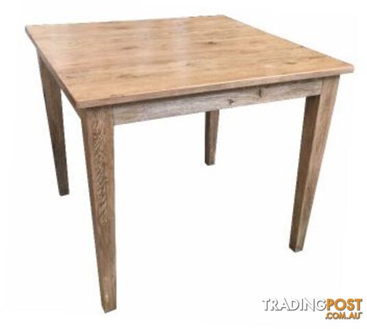 MF Solid Oak Timber Square Dining Table SKU: YB090AN