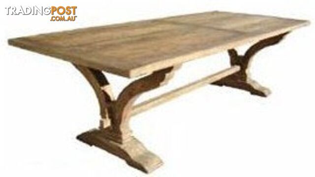 MF Victoria Recycled ElmTimber Dining Table SKU: XV240