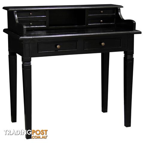 CT Nueva Solid Mahogany Timber 6 Drawer Desk SKU: TB 06 GL