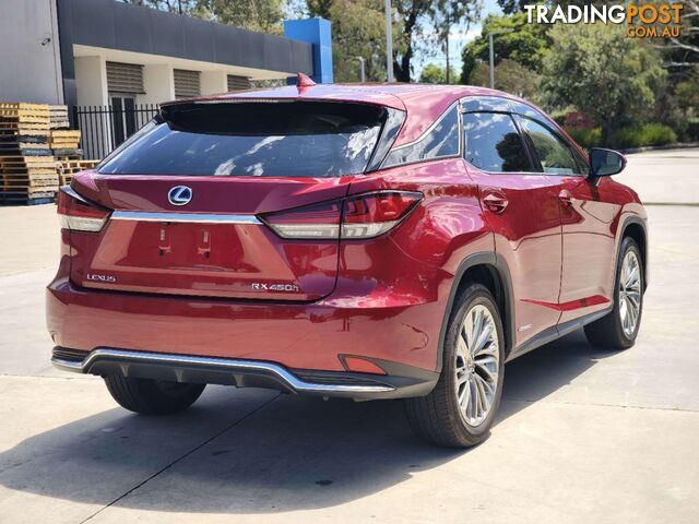 2022 LEXUS RX450H L GYL20 SUV