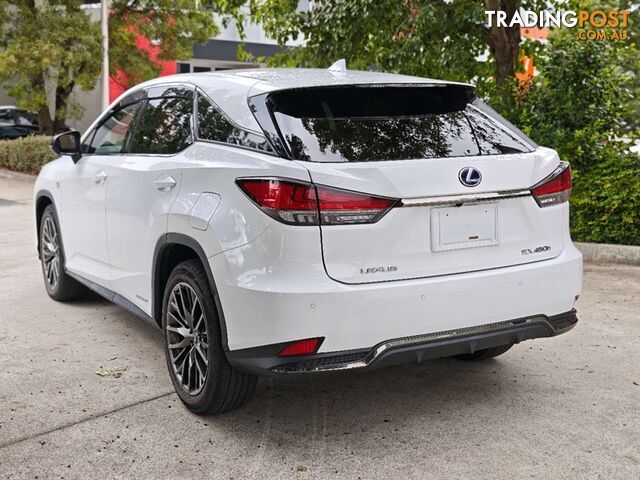 2022 LEXUS RX450H F SPORTS GYL20 SUV - photo 4 of 11