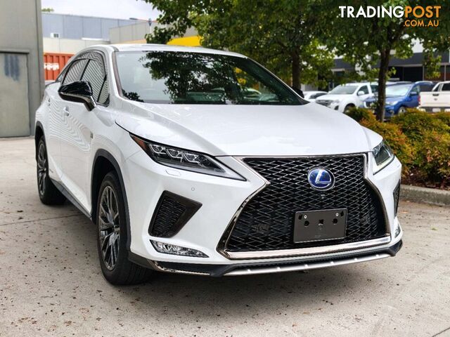 2022 LEXUS RX450H F SPORTS GYL20 SUV
