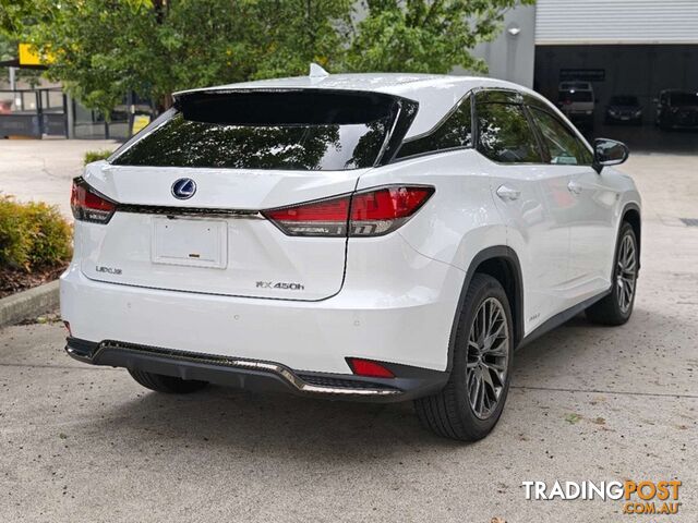 2022 LEXUS RX450H F SPORTS GYL20 SUV - photo 3 of 11