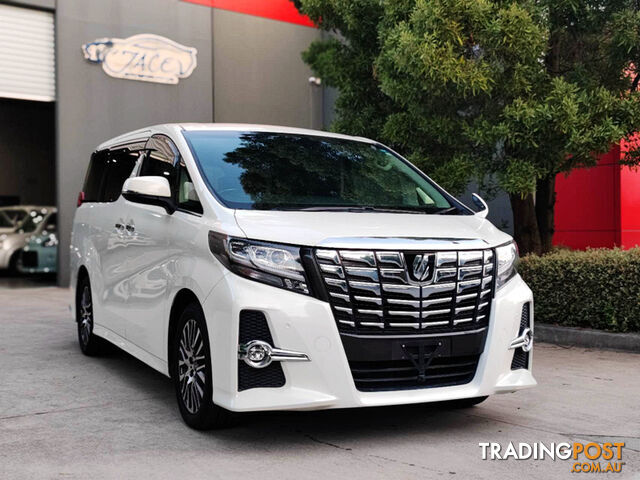 2017 TOYOTA ALPHARD SA C GGH30 WAGON