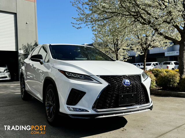 2022 LEXUS RX450H F SPORTS GYL20 SUV