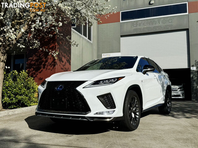 2022 LEXUS RX450H F SPORTS GYL20 SUV