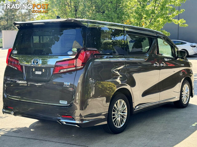 2020 TOYOTA ALPHARD G F AYH30 WAGON