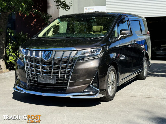 2020 TOYOTA ALPHARD G F AYH30 WAGON