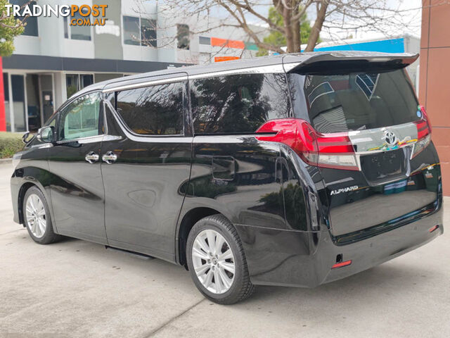 2016 TOYOTA ALPHARD   WAGON