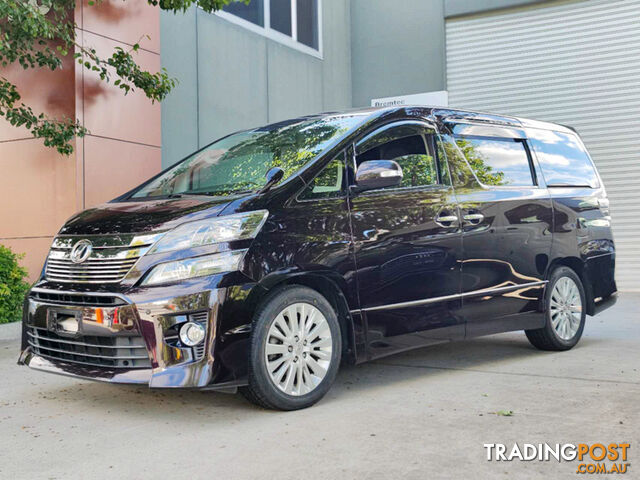 2014 TOYOTA VELLFIRE Z G GGH20 WAGON