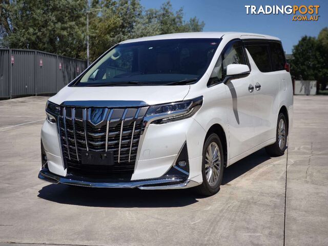 2022 TOYOTA ALPHARD G F AYH30 WAGON