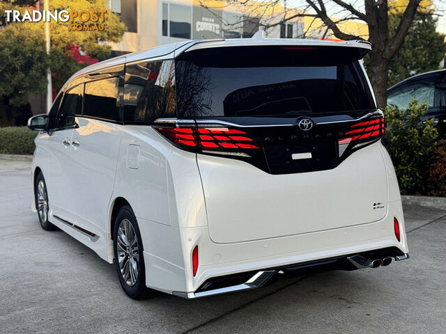 2024 TOYOTA ALPHARD Z AAHH45 WAGON