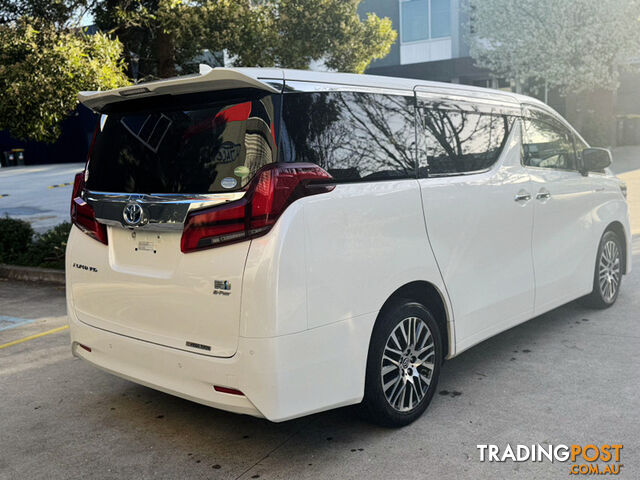 2020 TOYOTA ALPHARD G F AYH30 WAGON