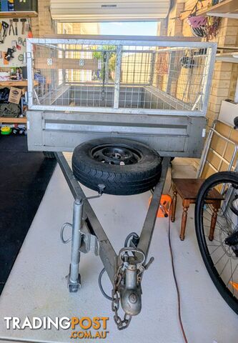 7x4 John Papas Trailer Caged - photo 1 of 5