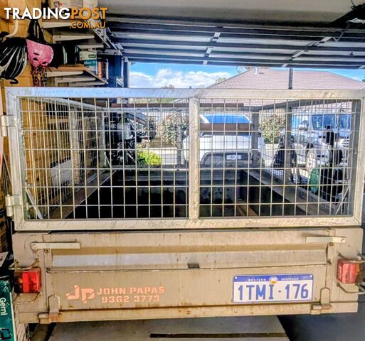 7x4 John Papas Trailer Caged - photo 3 of 5