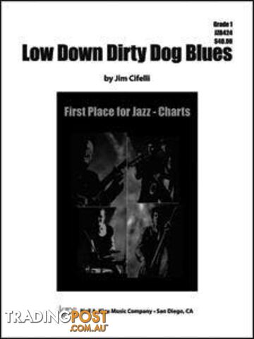 Low Down Dirty Dog Blues - Score - PKS-JZB424F