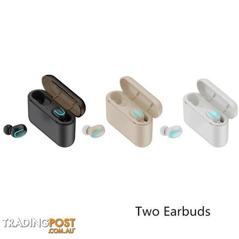 Universal Bluetooth Wireless V5.0 In-Earbuds With Portable Charging Case - HHH-37570828992680