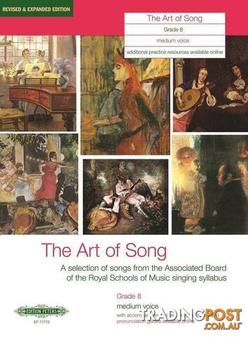 Art Of Song Gr 8 Medium Revised Edition (Softcover Book) - 9790577086842 - SCM-EP71772