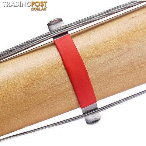R18 Guitar Bass String Spreader for Cleaning- Red and Silver - 00793436929433 - SPJ-MF19998