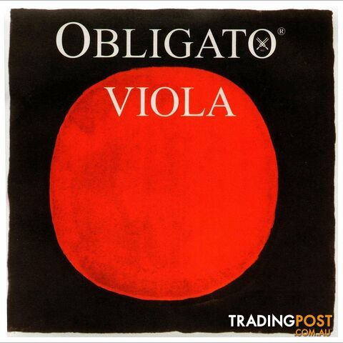 Pirastro Obligato  Viola Single A String Full  size 15 - 16 1/2" Med tension - 4016710109816 - AGK-78790