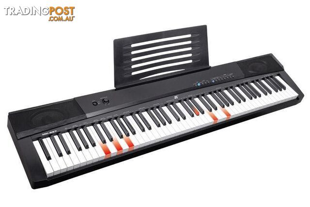 Professional Electronic Piano 88 keys lighting Midi keyboard MEIKE MK-887 - 0750122613311 - PAA-33229030817869