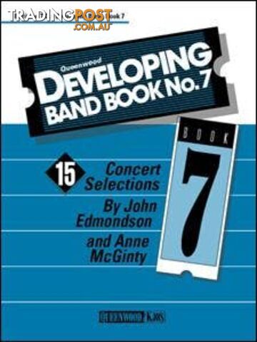 Developing Band Book No. 7 - Baritone T.C. - PKS-Q887614