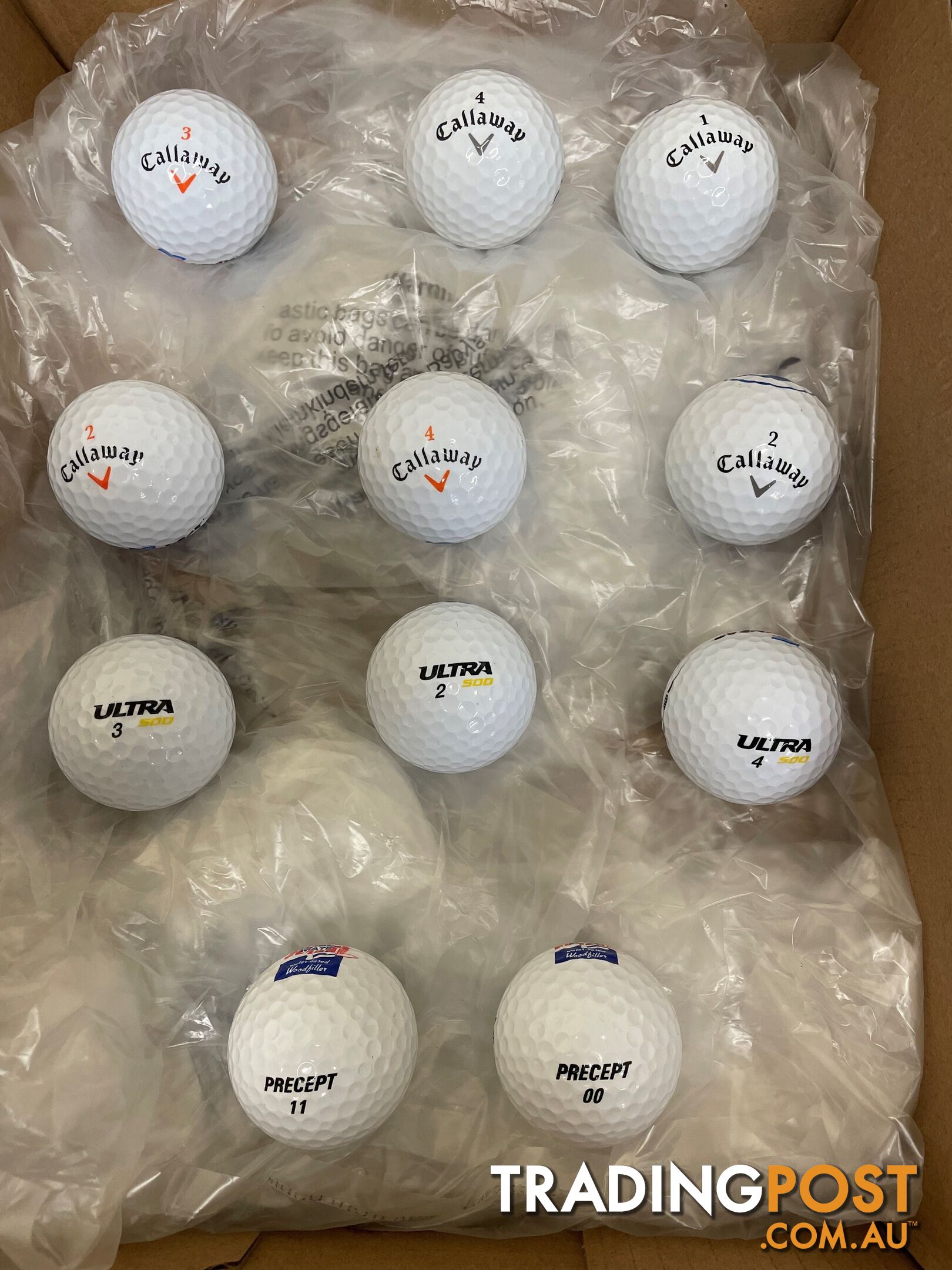 GOLF BALLS (NEW)