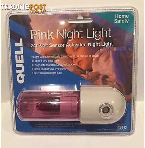 Quell pink night light for babies to sleep