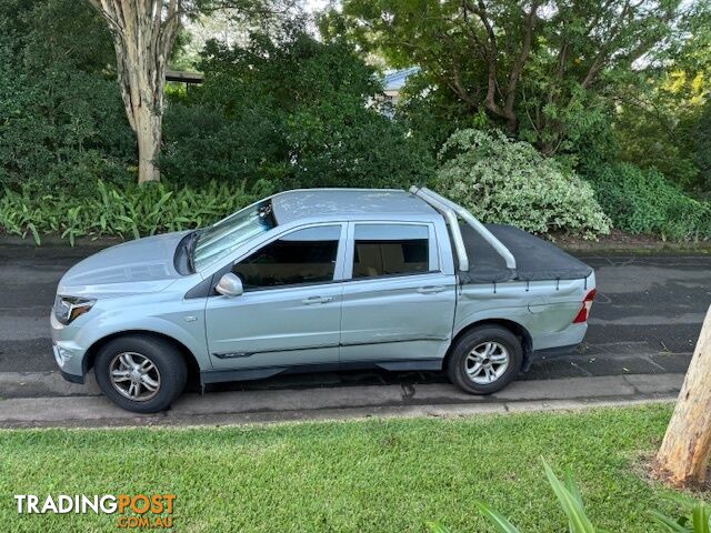 2012 SsangYong Actyon Sports Q100MY12 Ute Automatic